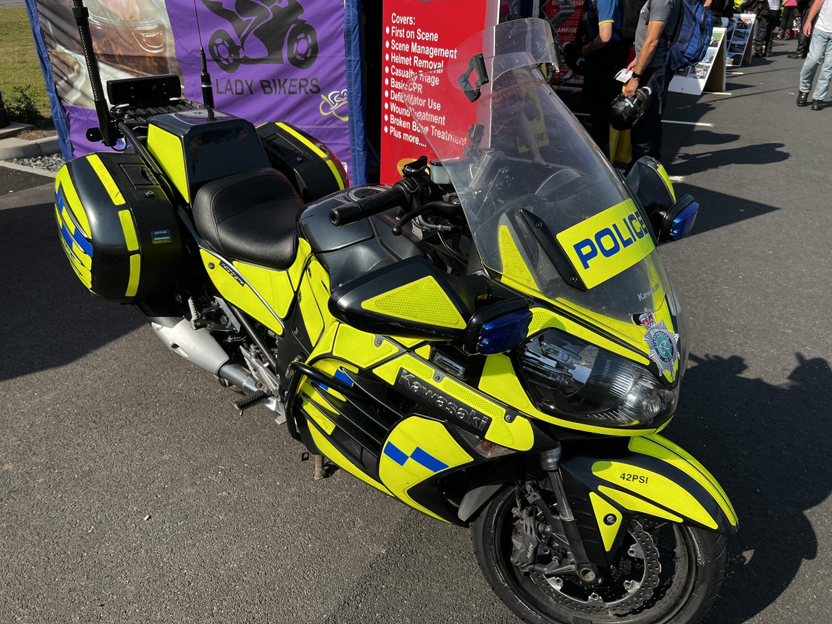 Amazing turn out so far at the <a href="/staffsbiker/">Staffordshire Biker</a> biker breakfast here <a href="/JCBmachines/">JCB</a> Rocester - promoting road safety and all thing bikes.  Great weather, a free breakfast and good company, and some fab riding roads nearby
