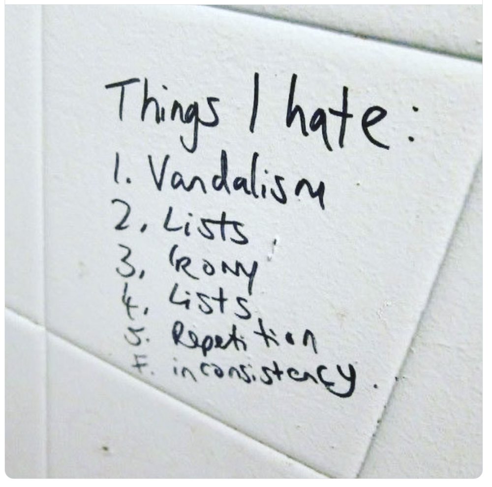ShollywoodS's tweet photo. #thingsIhate https://t.co/njpohQAUFn