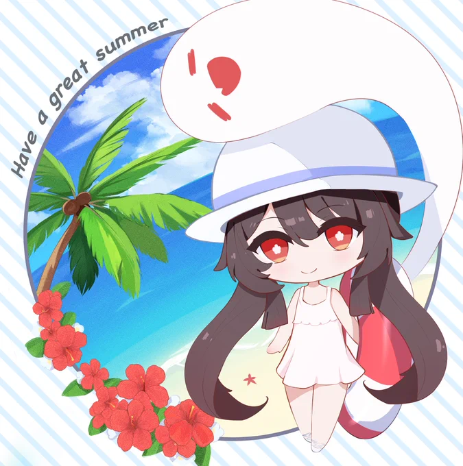 よい夏を!#原神 #Genshinlmpact 