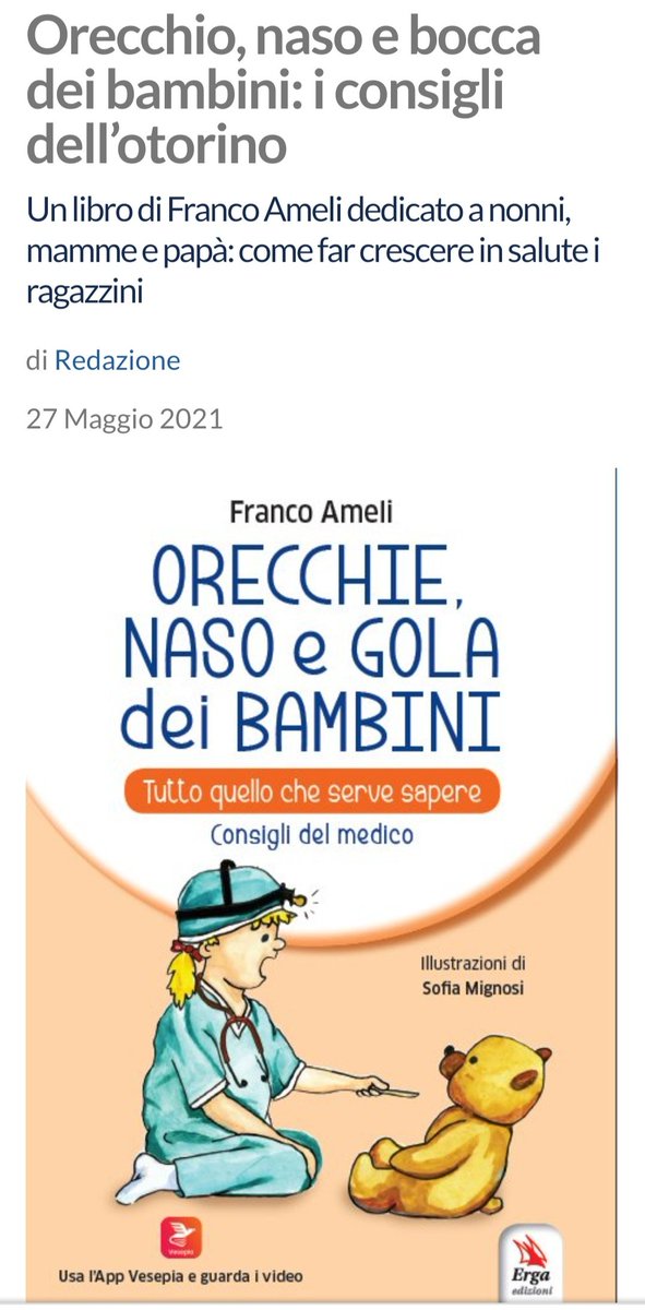 Grazie al Dr Ameli che devolve all'Abbraccio il ricavato di questo libro utile e scientificamente corretto.