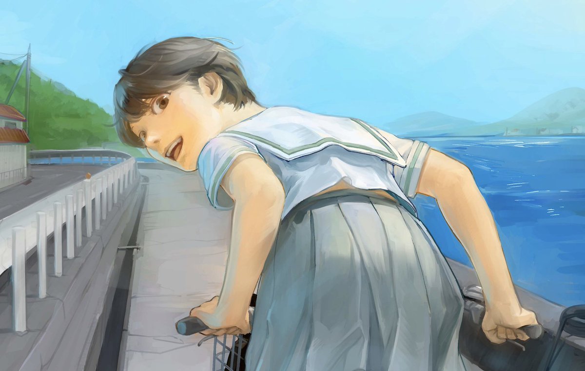 「サイン会ありがとうございました!  より 」|河野 別荘地のイラスト