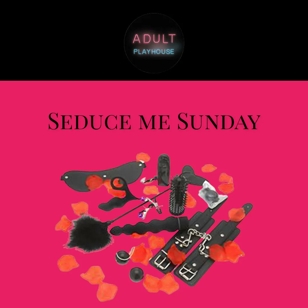 Seduce Me Sunday 

Pleasure your partner and yourself

We’ve got kits for beginners to experts 💋

Take a look, explore your boundaries and have fun!!!

Love 
AP 💋

buff.ly/3z0uJVL