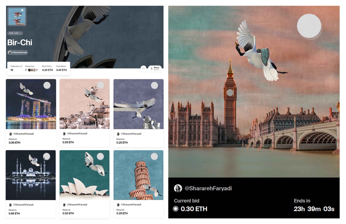 🔴Live Auction🔴
🔥7 hours left🔥

"BIR-CHI the BIG Ben" is going to the new home, love to see you win it <a href="/shashxg/">Shash</a>  :)🙌🥳🥳

There are 6 other BIR-CHIs available on primary and 1 on the secondary market🔥🔥

Link👇