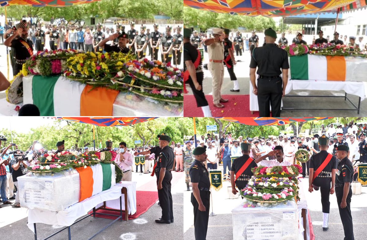 ptrmadurai's tweet photo. Umpacking yesterday's developments

Event 1: Formal honours for the martyr on arrival at Madurai

Spot the odd man out...

It should be clear now why I said we should adhere to protocol &amp; avoid such publicity-seeking scenes, and why I decline to engage in debates with such people https://t.co/L75gTYGCoF