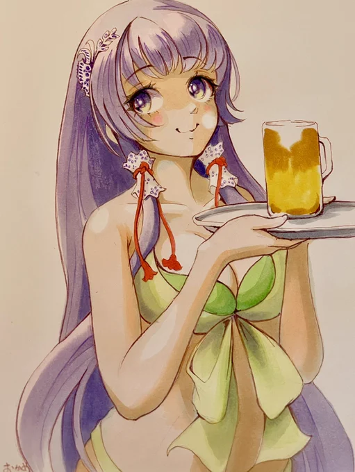 C100参加の提督の皆さま、暑い中お疲れさまでした。今夜は冷たいビールなど飲みながらゆっくりなさってください 