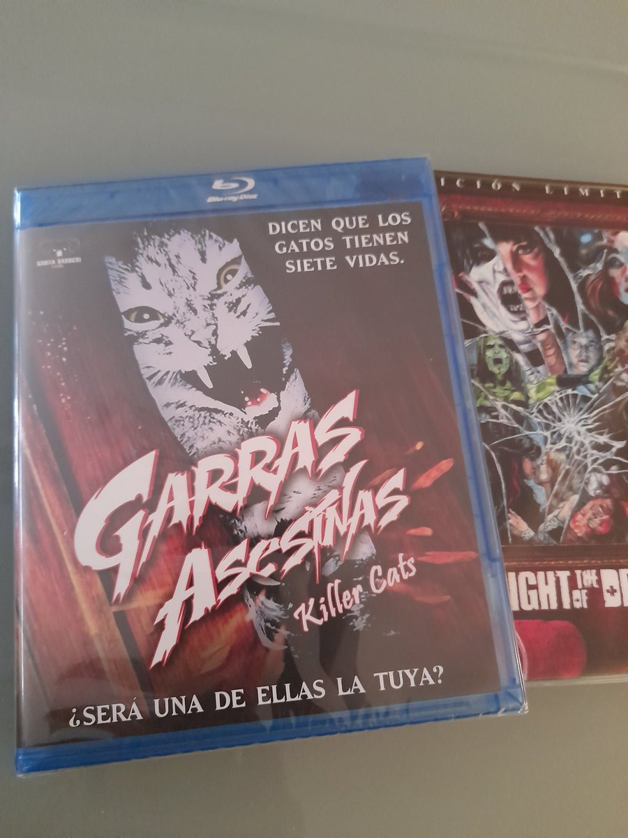 rafnical2022's tweet photo. #GarrasAsesinas #KillerCats en #bluray se une a mi #colección de #formatofísico de @FilmsGabita https://t.co/37Q0cQSeG9