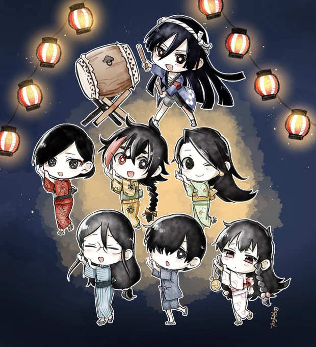 お盆! #蟲組 