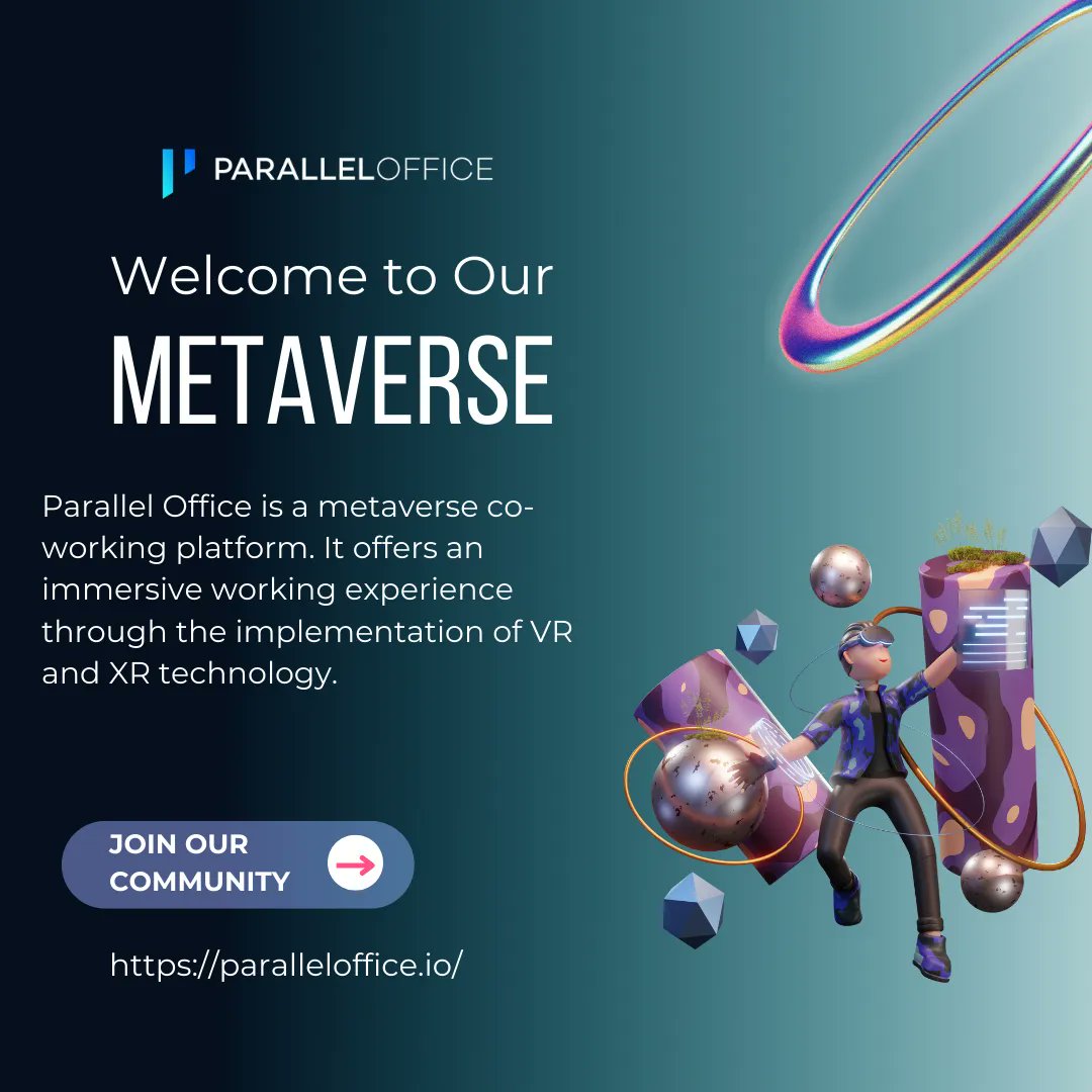 metaversePO's tweet photo. Hey metaverser, take a unique journey with us. #digital #metaverse #technology #future #paralleloffice #trending #virtual #NFT #NFTs https://t.co/KEGoLXz7Zq