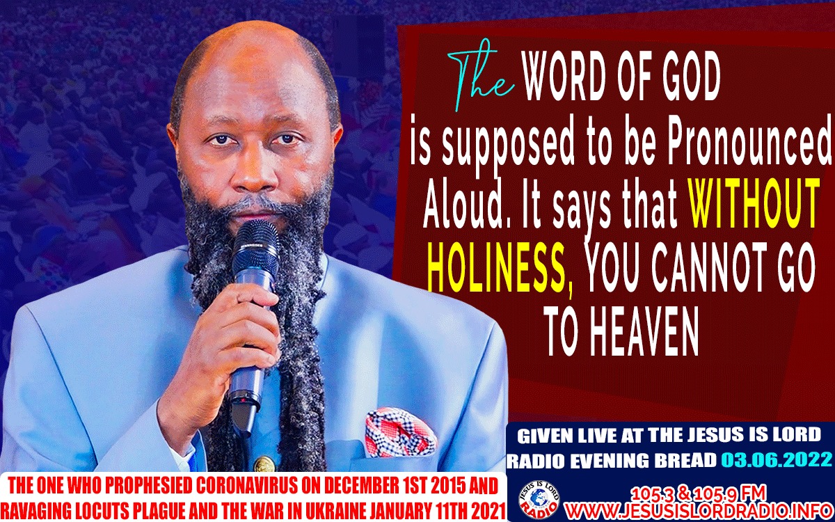 The Only valid key of entering into the Glorious Kingdom of Jehovah is *HOLINESS*