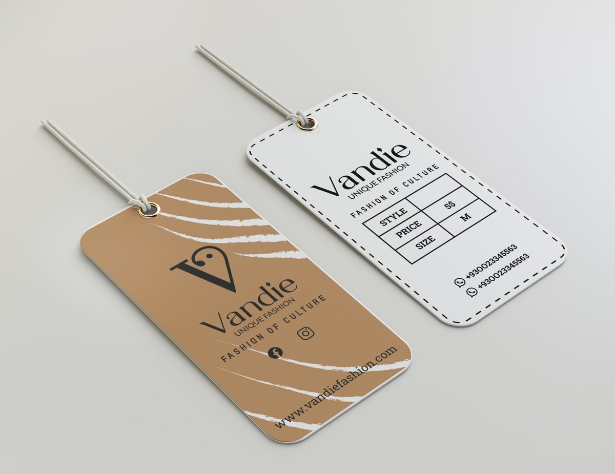 ColleenJLudwig1's tweet photo. High-quality tag design only 5$. are you looking for a tag design?
Please click the link and order now:- https://t.co/oe8wsyBKBH
#tag #hangtag #pricetag #neck_label #tag_design #fashion #pent #shirt #t_shirt #Germents https://t.co/k71WvGTzHZ