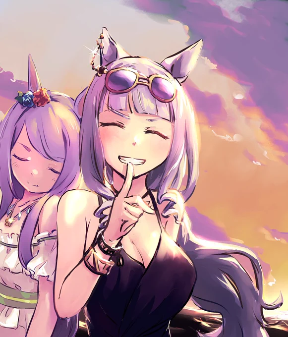 またこのタグ流れてきたので便乗。シチュ絵を中心に好き勝手に描いてます。体感プリコネとウマとその他が4:3:3くらい?…最近描くとフォロワー様増えるより減ることの方が多いんですよね(;'・ω・)#フォロワー1万人以下の絵師が力作を投稿してたくさんのフォローを貰うタグ 
