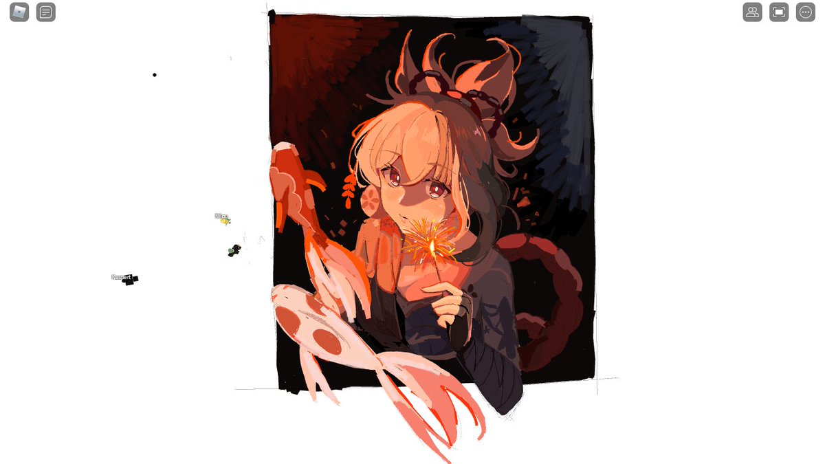 Yoimiya fanart on Free Draw 2!🧡🌋 I rlly love the final result 😳 #Genshinlmpact #yoimiya #宵宮 #原神
#roblox #freedraw #freedraw2 #anime