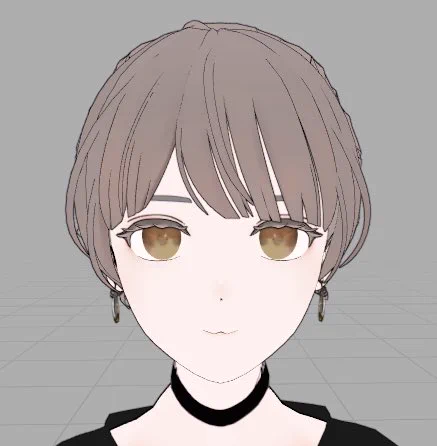 前髪つくりおわた#blender 