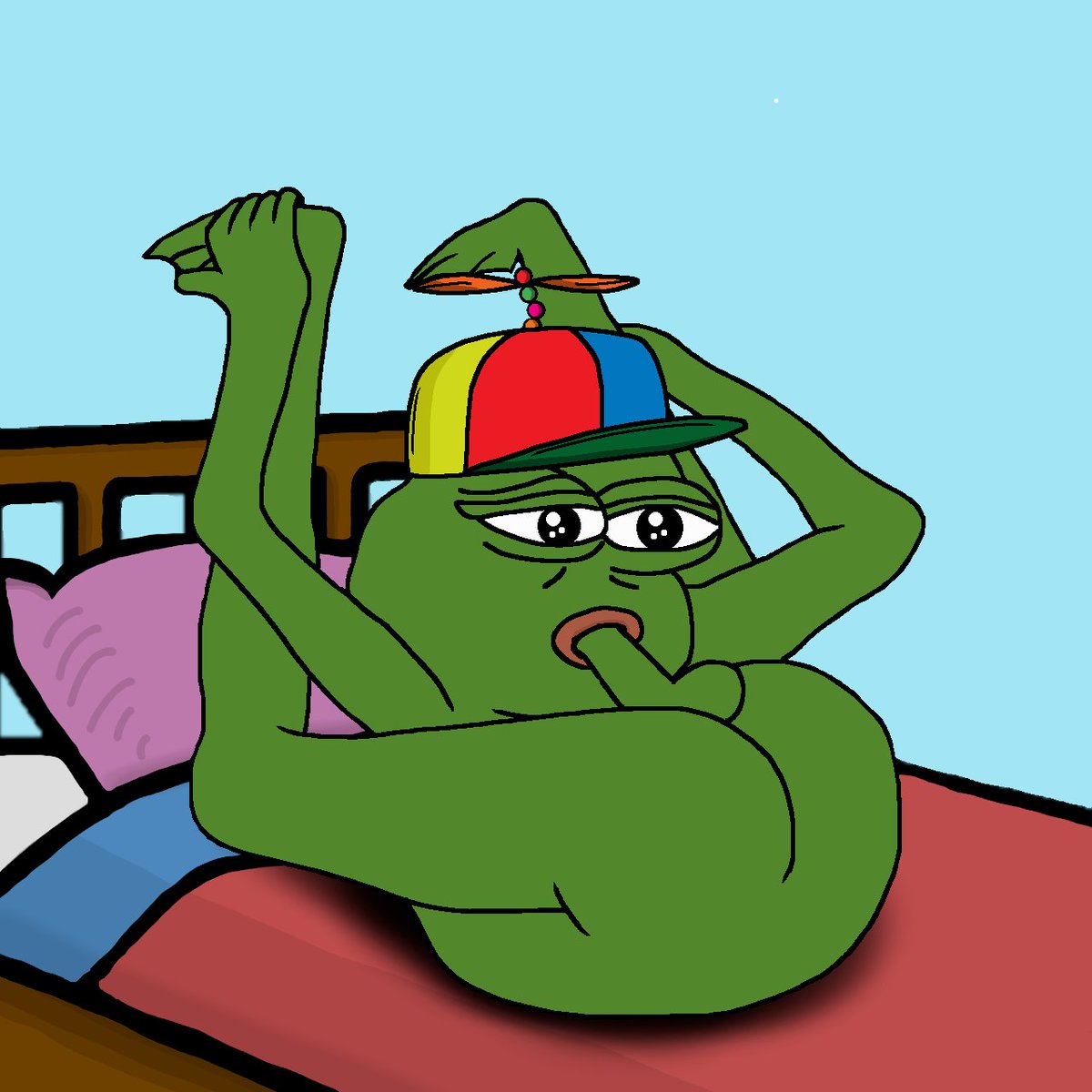 Pepe Yoga Club tweet media