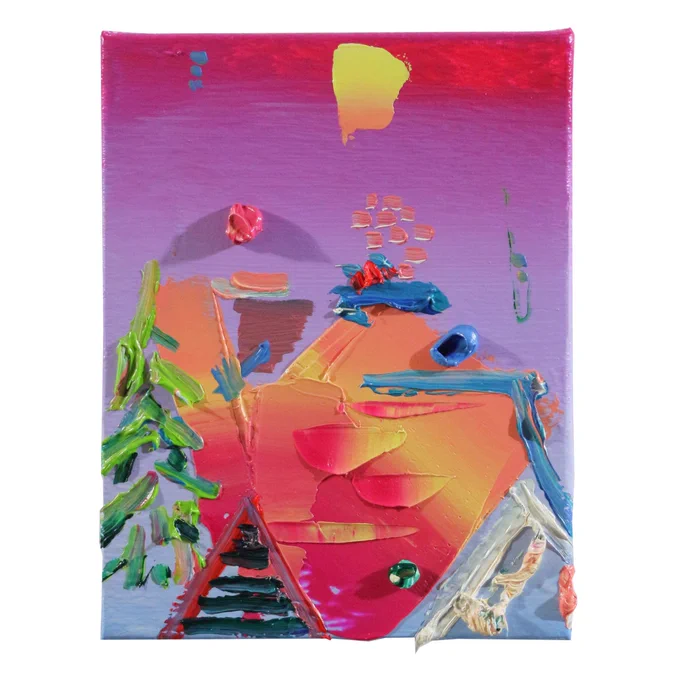 BORDER 061722oil on canvas180×140mm2022 