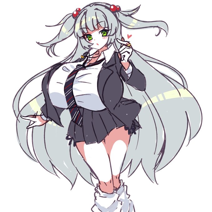 ギャルってどうすればいいんだ?
Skeb途中ラフ 