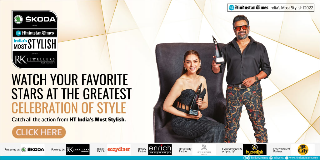 htTweets's tweet photo. [PARTNERED]

Catch all the action from ŠKODA presents Hindustan Times India’s Most Stylish 2022, powered by RK Jewellers.
#HTMostStylish #LookThatMatters
@SkodaIndia @enrichbeautyin @eazydiner

https://t.co/HHRuaSd4G8 https://t.co/q8iRvj2PJ0