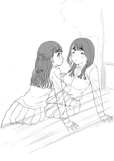 覚悟を決めた女の子 