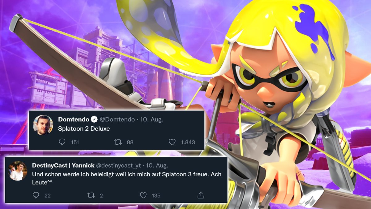 Ich finde es schade wie die Nintendo Community mit Splatoon 3, sowie Menschen, die ihre Meinung zu dem Spiel äußern, umgeht. Ein paar Gedanken zur Akzeptanz anderer Meinungen...

(Retweets wie immer sehr hilfreich!)

youtube.com/watch?v=6VL-Uh…