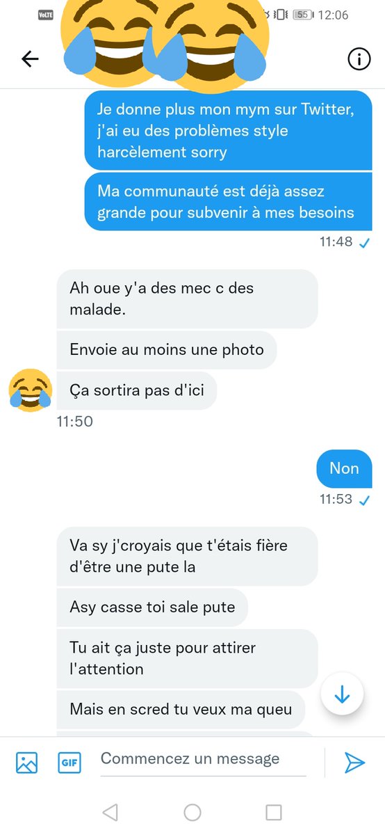 AliceJuo's tweet photo. Le genre de dm que je reçoit... #menaretrash #tds https://t.co/vChJZeVps5
