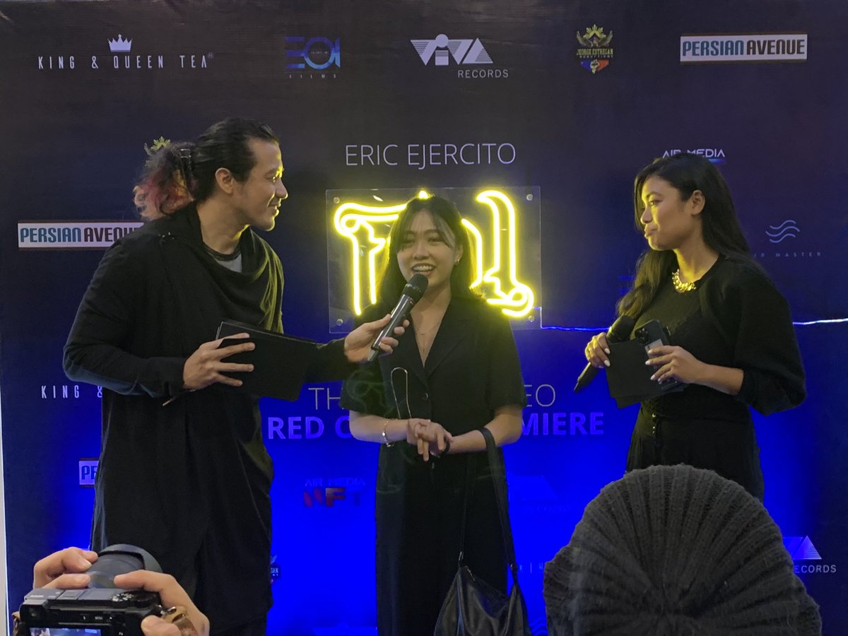 Ataska, New Style, Amiel Sol, & Kyla Miel Camerong are here to support @ericejercito’s FOOL Music Video Premiere. #FOOLMVPremiere