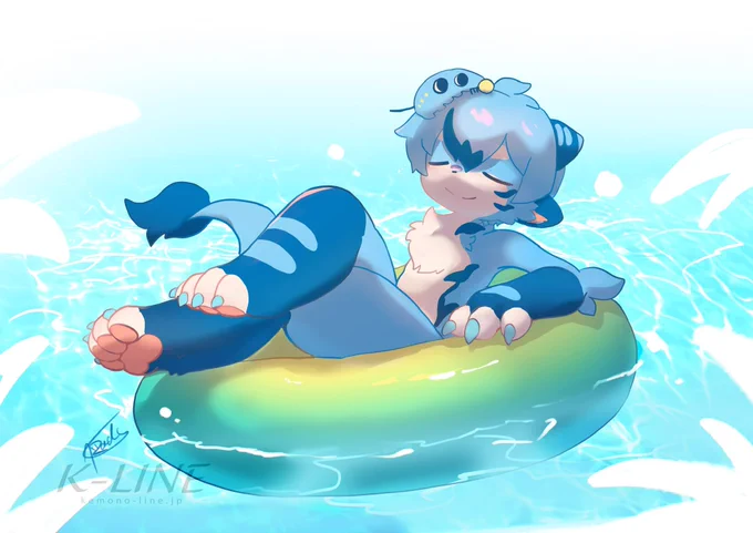 ぷかぷか浮かぶ #ルーフェン 