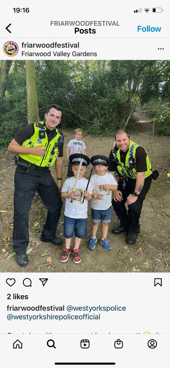 WYP_CiPLO's tweet photo. An important part of policing is engaging on a fun basis with the community. Our amazing @WYP_WDSpecials were doing just that at Friarwood Music Festival yesterday.

Thank you to all of you for giving up your Saturday to be there. It’s genuinely appreciated 💫💫💫💫 https://t.co/S5kLd1s9rf