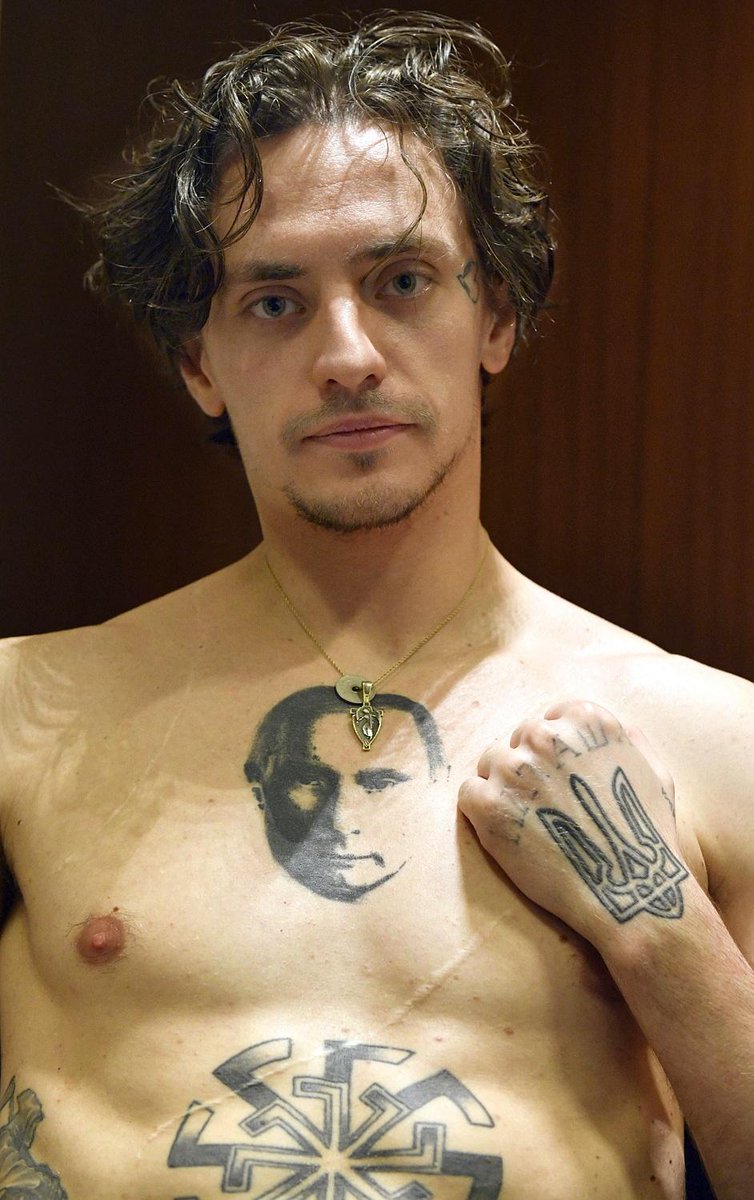 thetimes's tweet photo. @spencemads The pianist Denis Matsuev sold out concerts all over the West but in 2014, the year he became a Unesco goodwill ambassador, he endorsed Putin’s annexation of Crimea. Until recently, globally fêted ballet dancer Sergei Polunin had a large tattoo of Putin on his chest https://t.co/mA8BO1Nwlz
