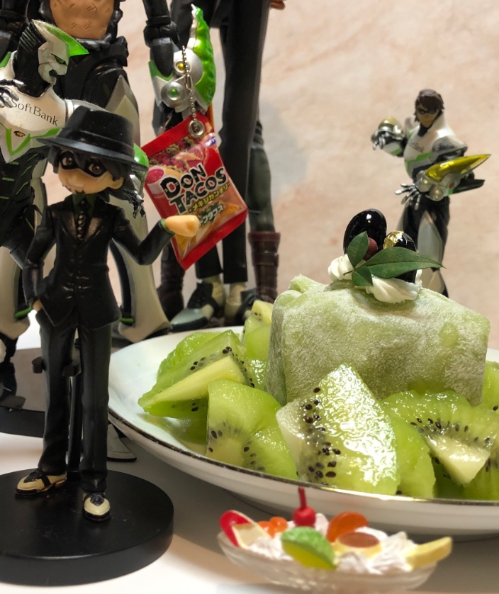 raijinko's tweet photo. 虎徹さん🎂おめでと〜!
こういうの全く慣れてないから、顔きれてるわrising徹さん後ろでズッコケてるわでドタバタでした…。
一番焦ったこと→「ケーキが!ケーキがあったかくなる!」
#WTSBDP
#ワイルドに祝うぜ2022 https://t.co/wp7ttivb9q