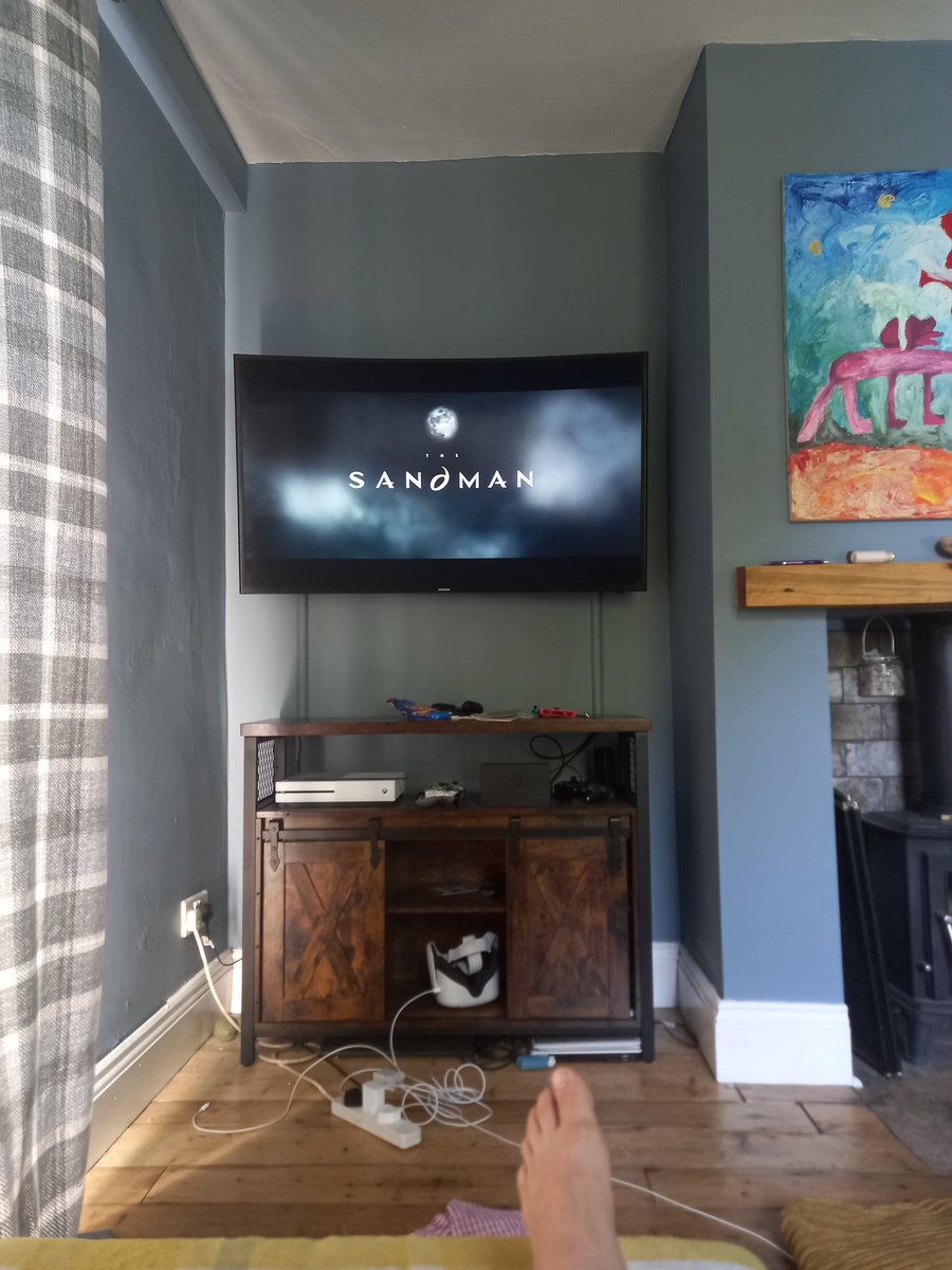 When you have #Irish and #Scandinavian heritage and its over 30° in the shade what else can I do but watch this masterpiece? Thanks <a href="/neilhimself/">Neil Gaiman</a> #Sandman