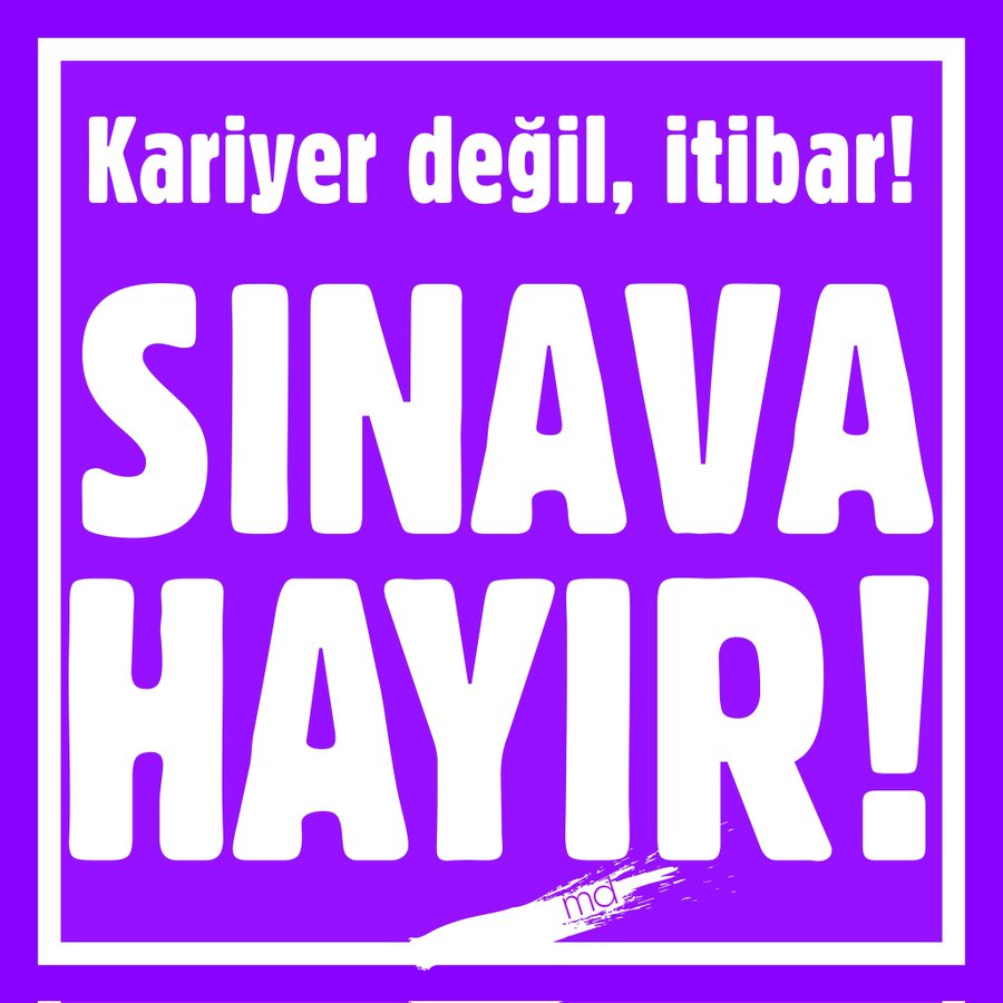 Öğretmen zaten uzmandır.
#ogretmenlerayakta