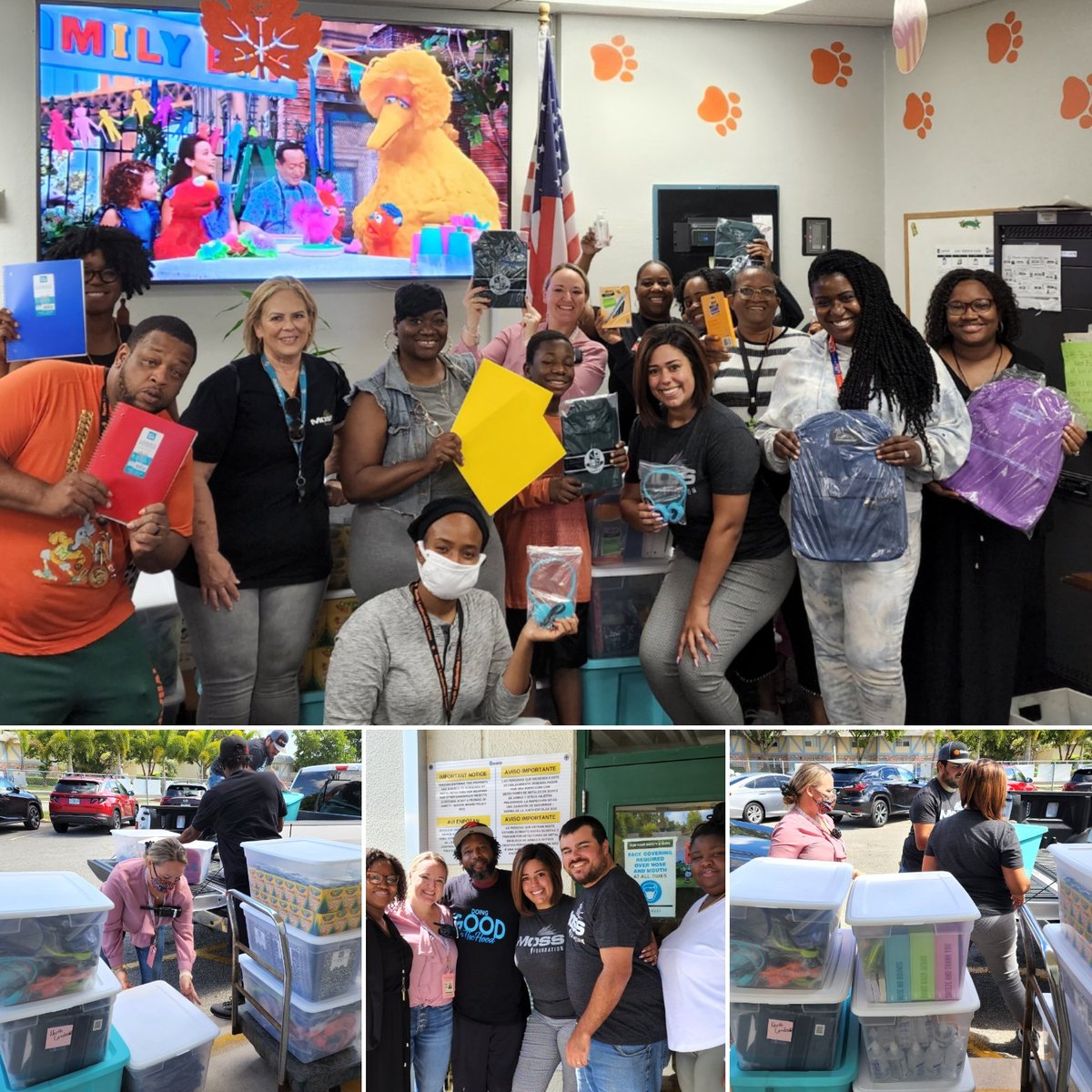 NLaudLions's tweet photo. We can NOT thank @mossconstruct enough for blessing our students with tools they need to "Move Our Bus". Thank you! Thank you! Thank you! What a year we are about to have!@DrLeydig @PrincipalNL https://t.co/hPwa0pFg2O