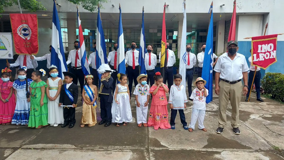 INOBML1's tweet photo. ⭐🇳🇮 FIESTAS DE LA PATRIA LIBRE 2022 🇳🇮⭐

Comunidad Educativa del Instituto Nacional de Occidente-Benito Mauricio Lacayo , participa en el Primer Desfile Escolar 2022, en Celebración de las "Fiestas de la Patria Libre" https://t.co/byyXDWd5pm