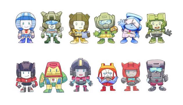 くそっトランスフォーマー公式め!可愛い系のデザインなら負けないぞ! 