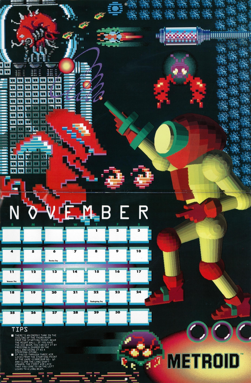 Cool Box Art on Twitter "Nintendo The Power Game 1990 Calendar