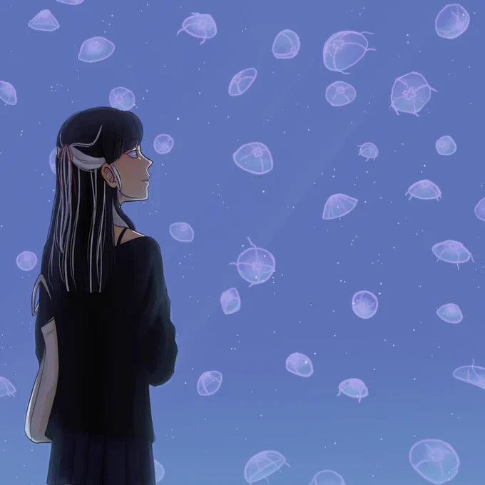 Jellyfish - a wish of a quiet life #tokyorevengersoc #oc #originalcharacter #jellyfish 