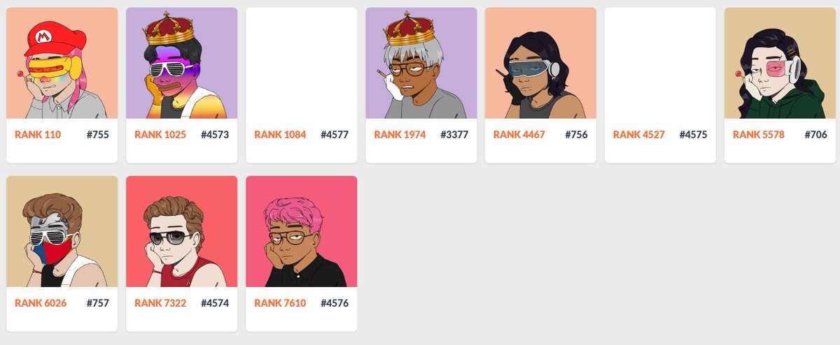 selling these BPOS NFTs
take all for 13k pesos with 1 rare
RFS: web 2 purposes

hmu!
