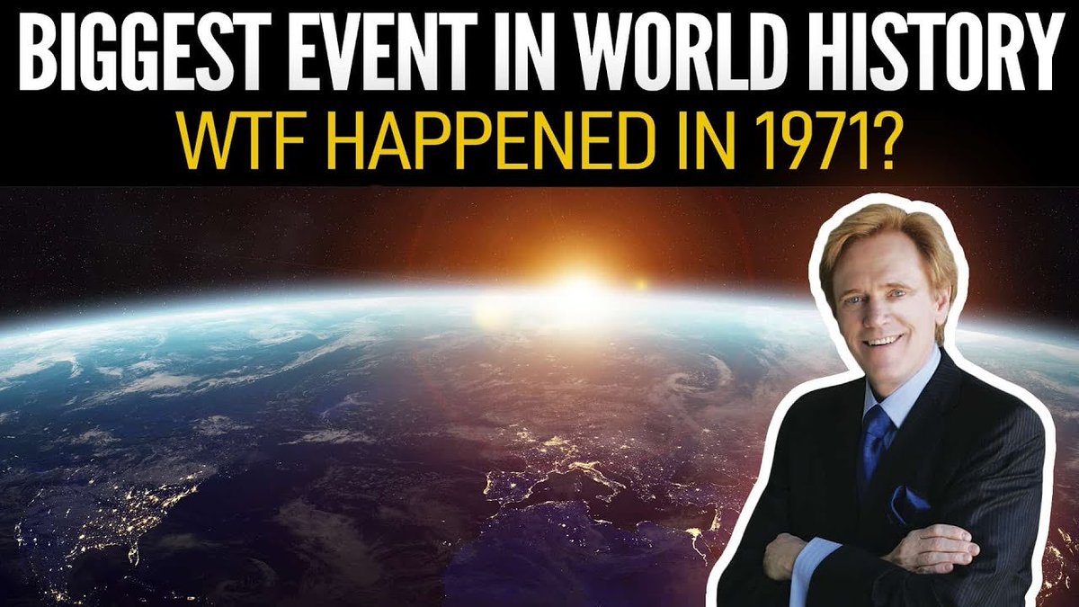 Cash on the gold standard was, in and of itself, the greatest invention to the humanity where it allows people to do whatever they want with their right, until it became too centralized &amp; weaponized

Bitcoin have the same characteristics with the hard-capped supply

10/13