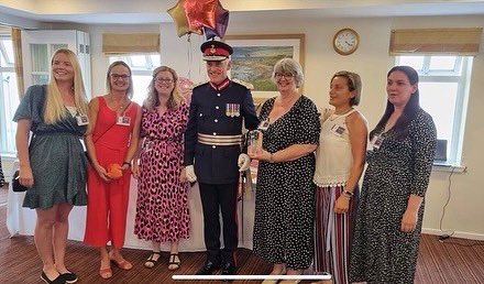 HSEastLothian's tweet image. 1/2 Wow We had the most amazing day - today as manager of Home-Start East Lothian I received, on behalf of the charity, the Queens Award for Voluntary Service , the MBE for charities - a total honour. More professional photos to follow but these capture the afternoon xxx