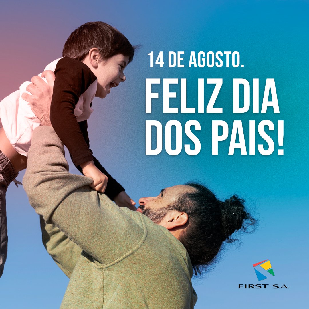 FirstSA13's tweet photo. Não há nada mais fantástico no mundo do que ser pai.
Feliz dia dos pais!👏👏
#firstSA #comercioexterior #importacao #firstimportacao #beneficiofiscal #reducaodocustodeimportacao#importarsc #ipi #quedanoipi #diadospais https://t.co/HUAJYzCTh0