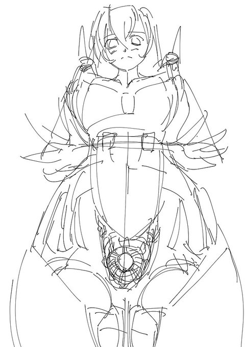 航宙メガロボ娘さんはこんな感じですね(◍•ᴗ•◍) 