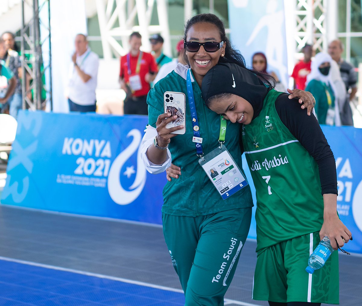 TeamSaudi's tweet photo. المباراة الاولى = انتصار ⛹️‍♀️💪

ألــف مبــرووووك 💚🇸🇦

ـ #قونية2021 | #Konya2021 https://t.co/MSwFgdxJNg