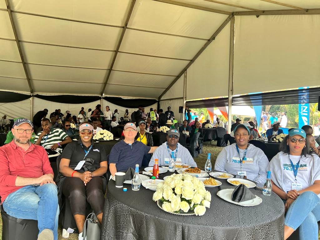 Excited to be now in <a href="/RwandaWest/">Western Province I Rwanda</a> <a href="/RubavuDistrict/">Rubavu District</a> for the 1st  <a href="/IRONMAN_Rwanda/">IRONMAN Rwanda</a> amazing event with <a href="/AuroreMimosa/">Aurore Mimosa Munyangaju</a> <a href="/cakamanzi/">Clare Akamanzi</a>
<a href="/HabitegekoFran1/">Habitegeko Francis</a> <a href="/DavidToovey/">David Toovey</a> &amp; other good friends. 
Congratulations <a href="/MutoniBonita/">Bonita Mutoni</a> 
🚴‍♂️🏃🏊‍♂️🏆💚💛💙
<a href="/Rwanda_Sports/">Ministry of Sports | Rwanda</a>
<a href="/visitrwanda_now/">Visit Rwanda</a>
<a href="/RDBrwanda/">Rwanda Development Board</a> 
<a href="/lakekivuserena/">Lake Kivu Serena</a>