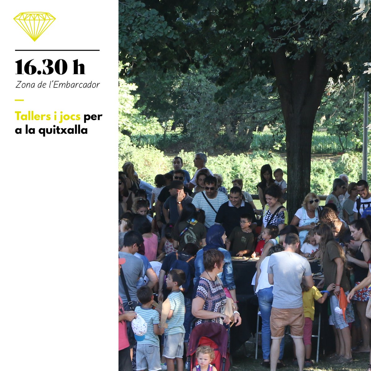 Ara és hora de dinar, però després... tots cap a l’Embarcador. A dos quarts de 5 començaran els tallers i jocs relacionats amb la Festa del Serpent, pensats per als més petits de casa. 
📸: <a href="/radiomanlleu/">Ràdio Manlleu</a> 

#festaserpent #serpentdelsmenuts #FMManlleu22 #manlleu <a href="/manlleueja/">Manlleueja</a>