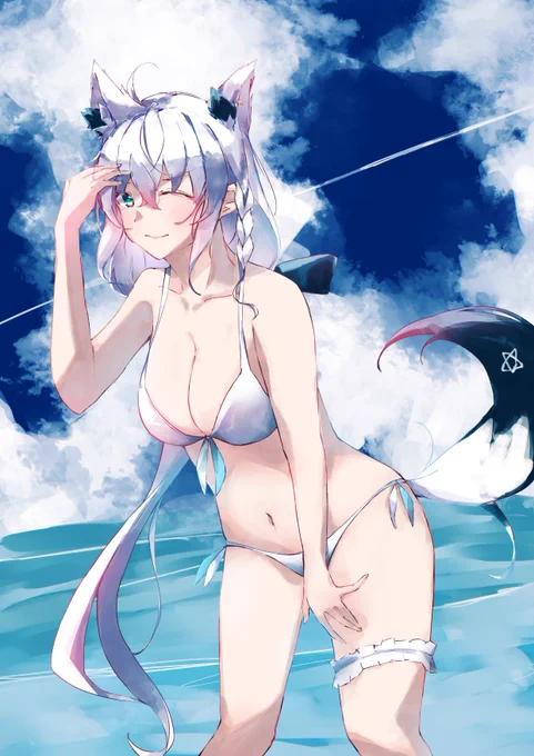 Summer #絵フブキ #ホロライブサマー 