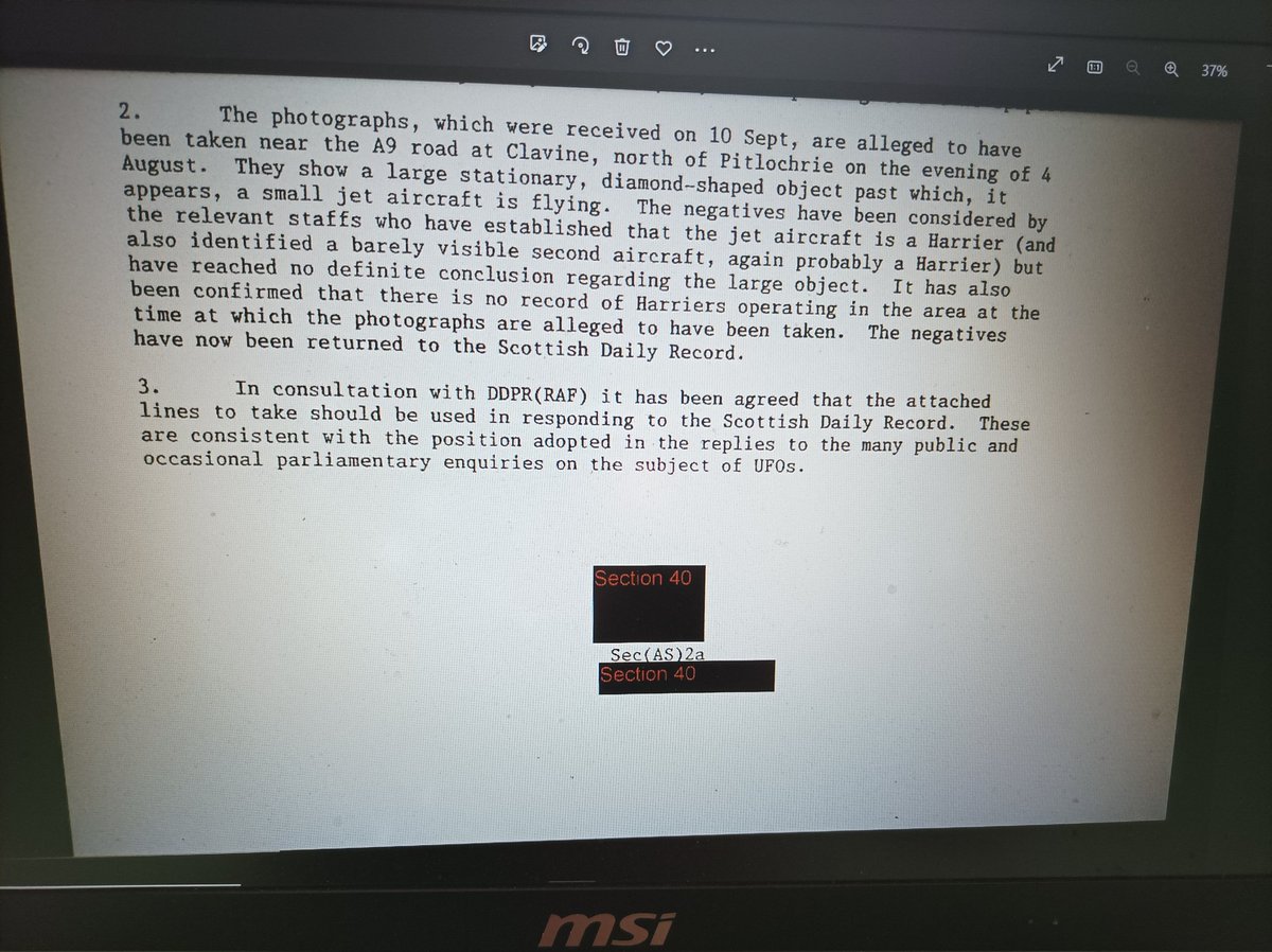 WilsonStraiph's tweet photo. Original Calvine statement from the two witnesses.#CalvineUFO #ufotwitter https://t.co/nMLoZa7HZX