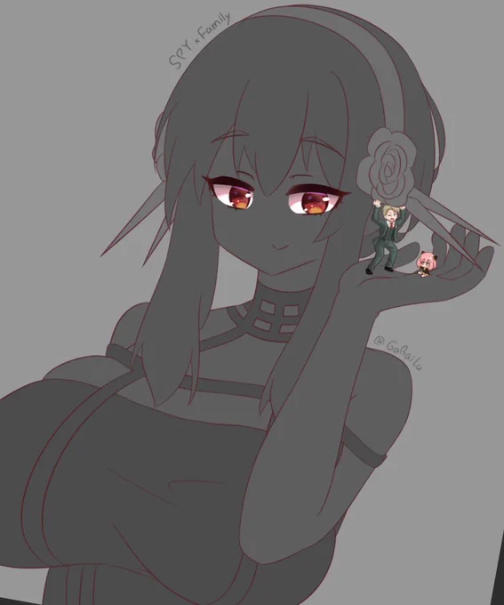 [途中] Family#スパイファミリー #ヨル・ブライア 