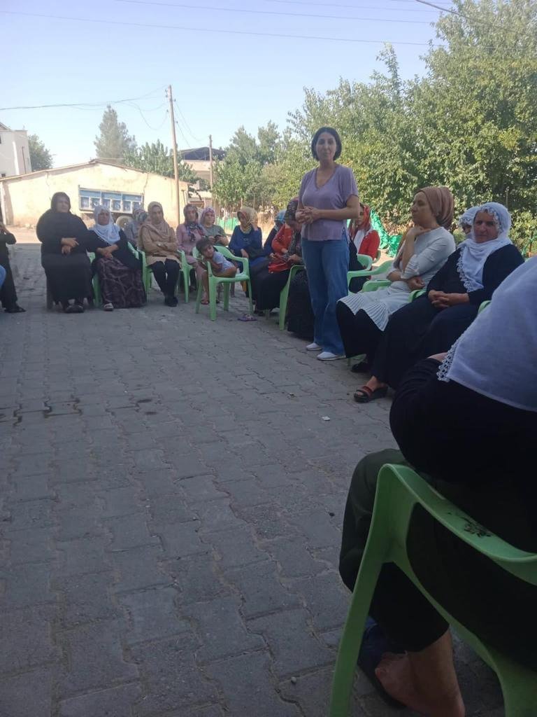 Her wek ku tê zanîn bi sedan Şaredariyên Gelên Kurdistanî ji hêla polîtîkayên AKPê, bi hişmendiya mêrane ya kayyum hatin dagirkirin.Kayyuman yekemîn şêwirmendiyên jinan,daireyên pêşxistina polîtîkayan girtin.Aktivîstên me yên Amedê jî bi jinan re polîtîkayên Kayyuman niqaş dikin.