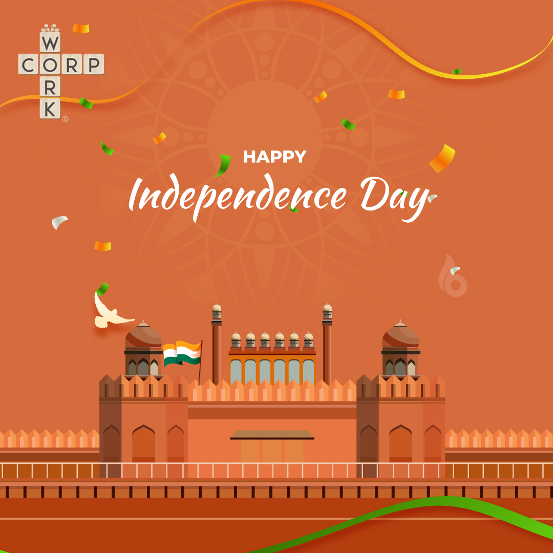 thecorpwork's tweet photo. Happy Independence Day
#corpwork #thecorpwork
.
.
Visit us at: https://t.co/Z0KktlbS1A
Reach us at: +9170328 91053
.
.
#coworking #coworkingspace #office #business
#workspace #officespace #entrepreneur #coworkinglife #startup #coworkingcommunity
#cowork #community #work #cowork https://t.co/58yuWpuyIm