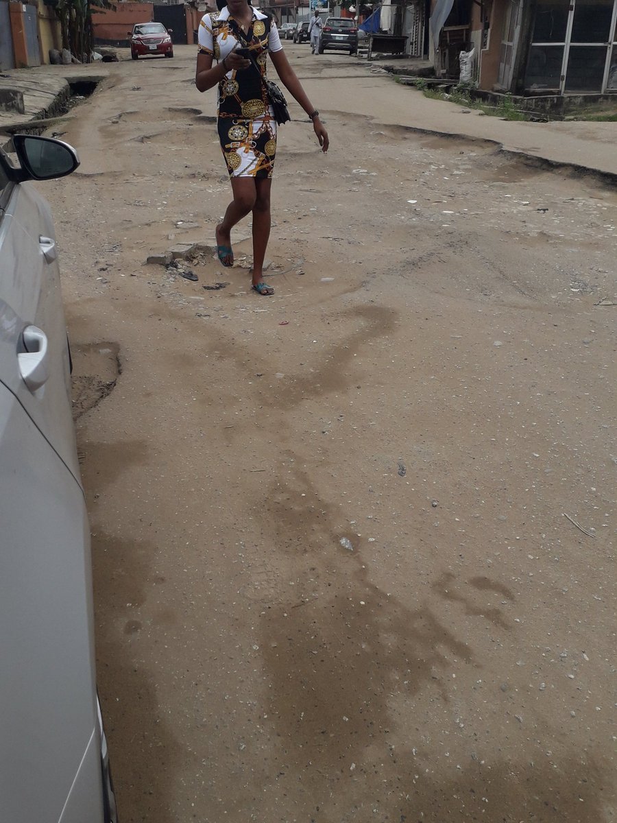 topeore's tweet photo. @followlasg please can Lagos state have a look at Ishaga/ Olu ajilo/ Ugali Street in Ire-Akari Estate Isolo. It does not speak well of our mega city. There are pot holes everywhere https://t.co/MfUG2EplAx